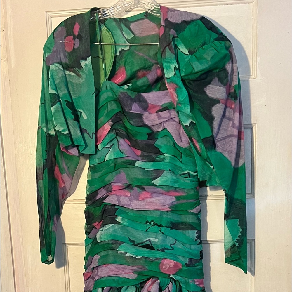 VINTAGE 80’s Prom Dress & Jacket - Picture 3 of 11